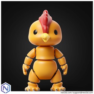 NEXI3D STL Files Chicken Alien
