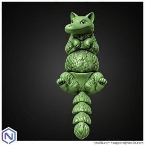 NEXI3D STL Files Crocodile