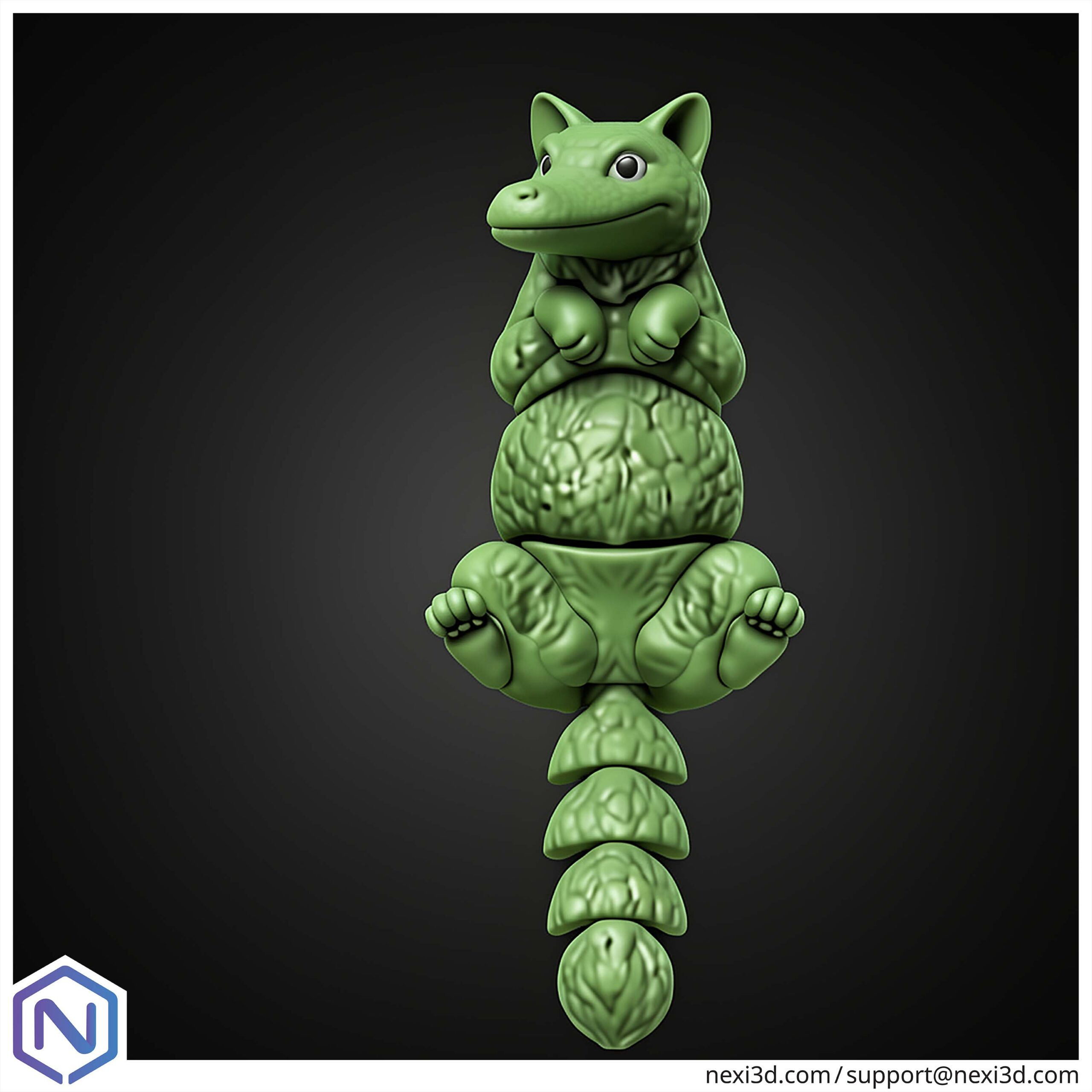 NEXI3D STL Files Crocodile